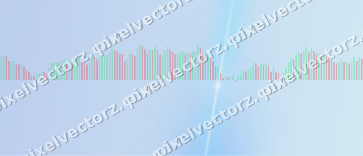 Zarter Pastell Diagramm Hintergrund in Blau und Rot