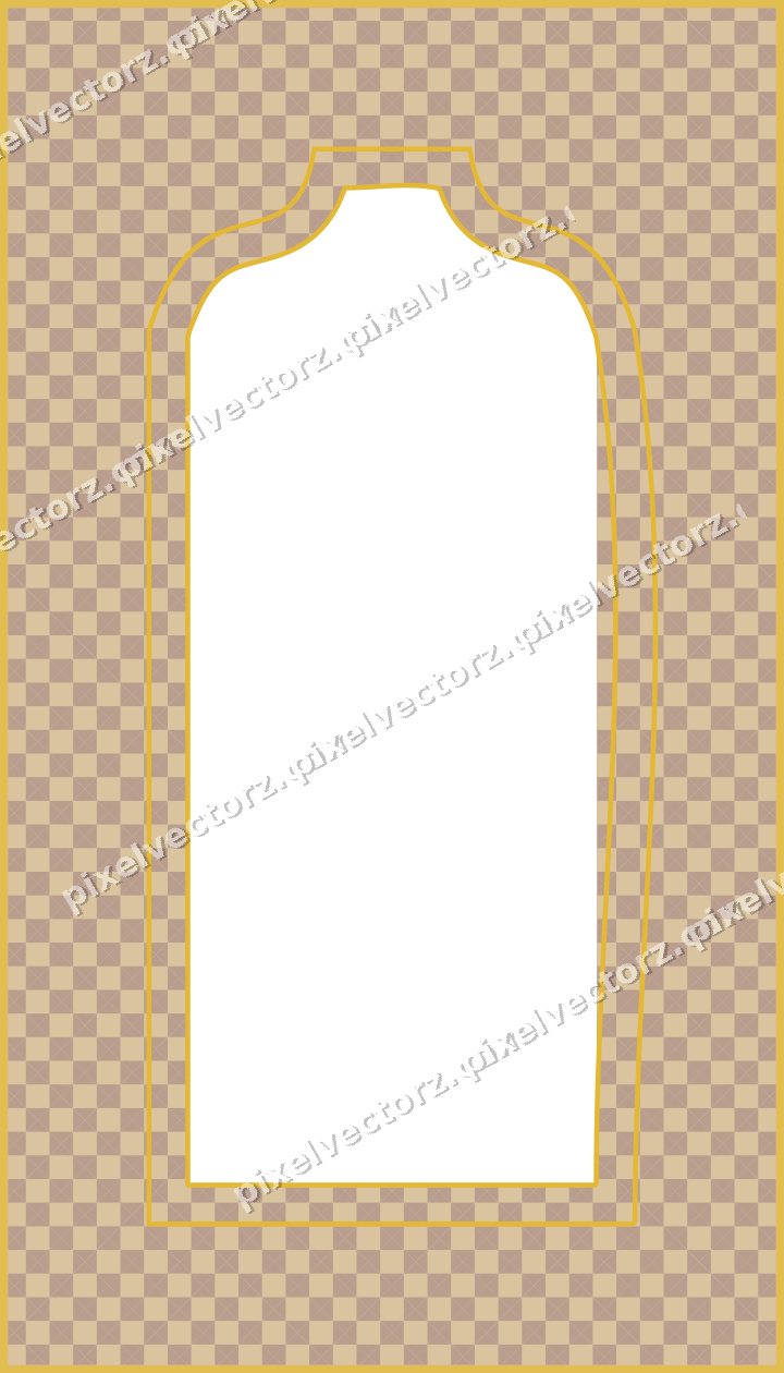 Decorative patterned mat frame in amber with harlequin diamonds
