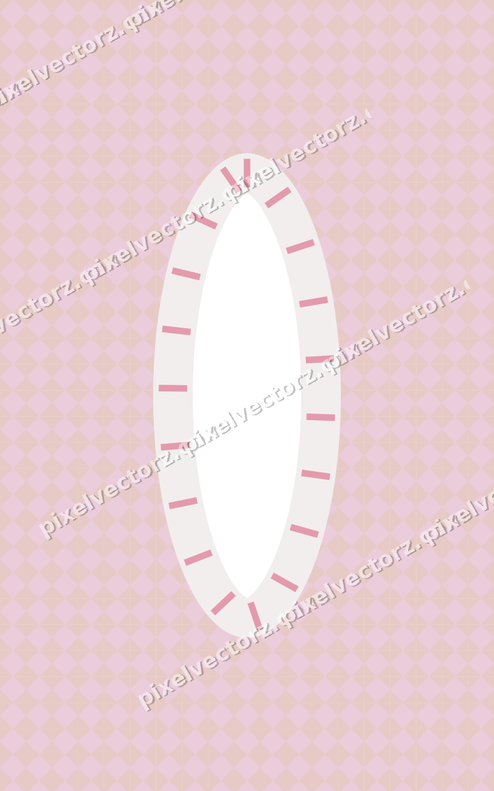 Decorative patterned mat frame in pale pink with harlequin diamonds