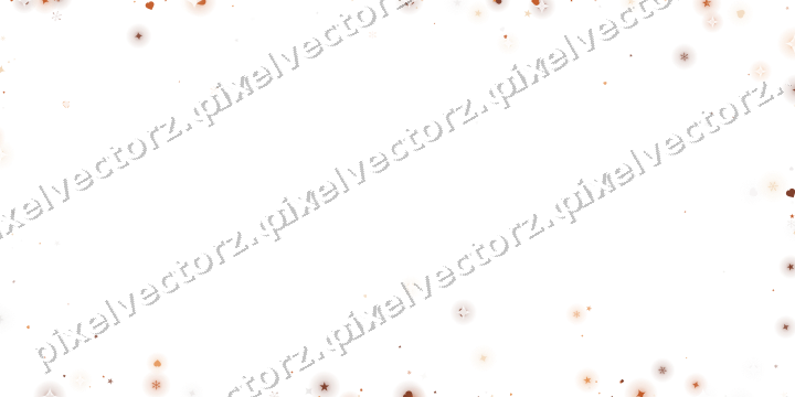Glitzervignette aus Sternen und Funken auf transparentem Grund