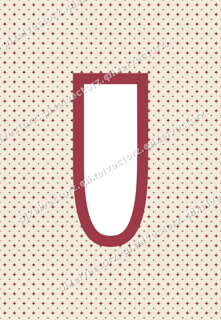 Decorative patterned mat frame in dark pink with sparkle pattern