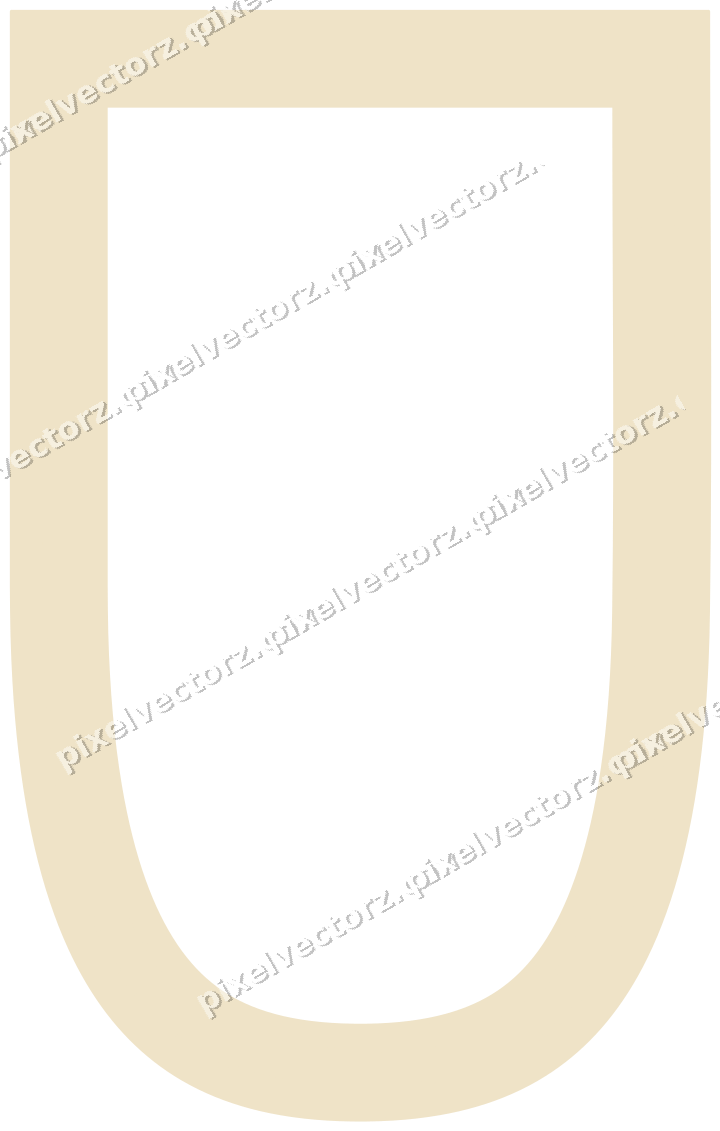 Decorative line art frame in dark pink and amber with shield