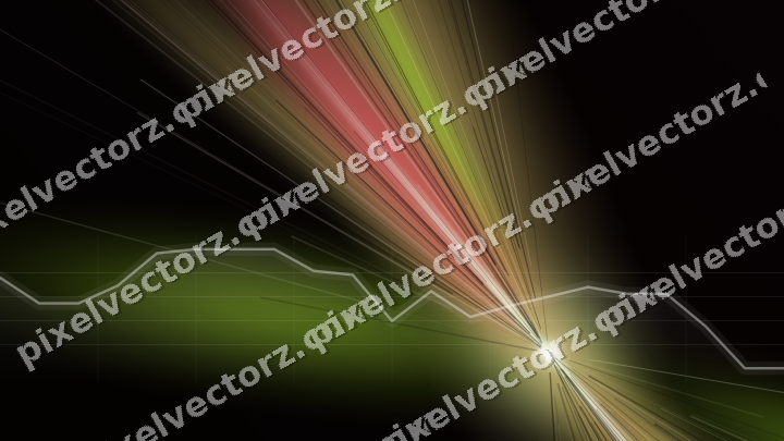 Leuchtender Neon Diagramm Hintergrund in Limette und Rosa