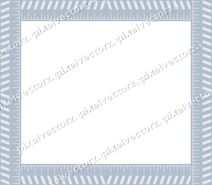 Decorative picture frame border in dark blue with diagonal band