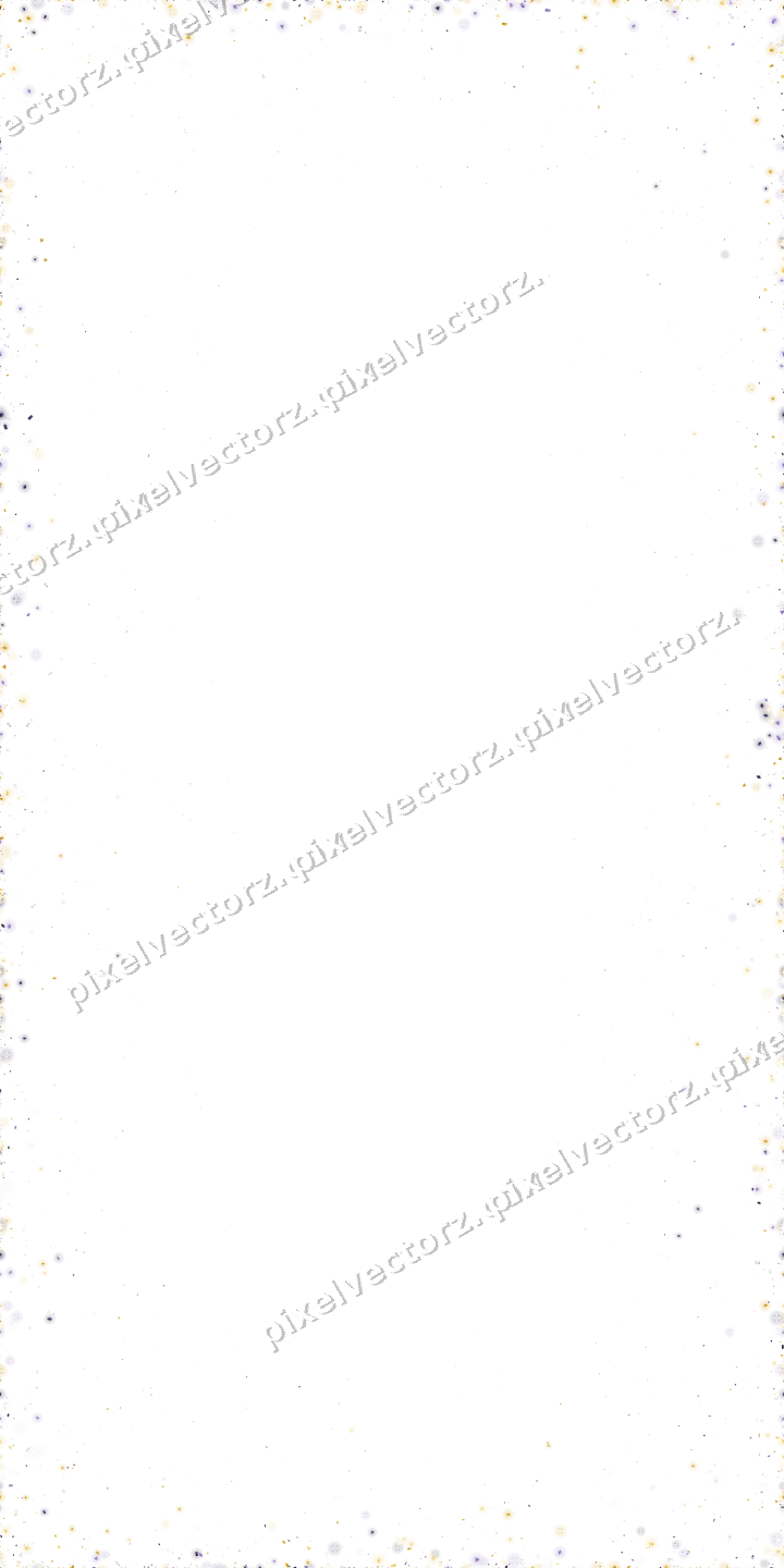 Nahtlose Glitzervignette in Bernstein auf transparentem Grund