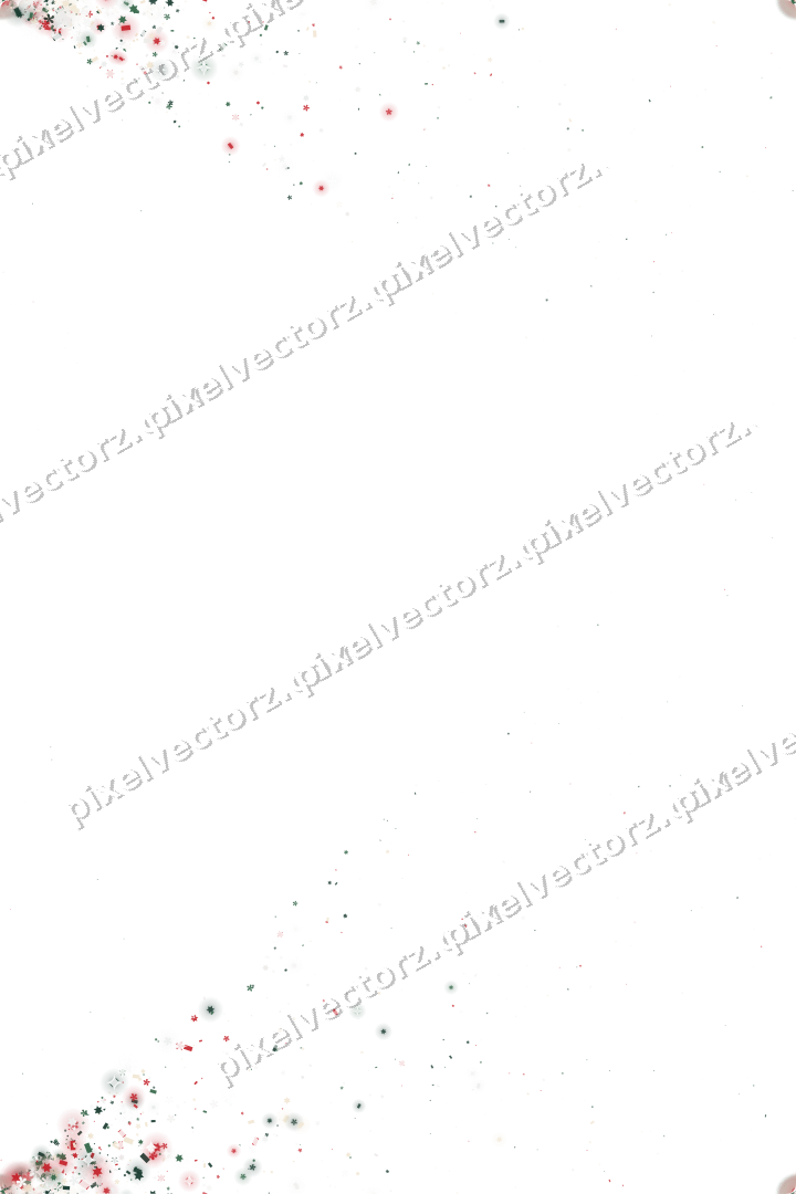Nahtloser Glitzerfächer aus Sternen und Blüten auf transparentem Grund