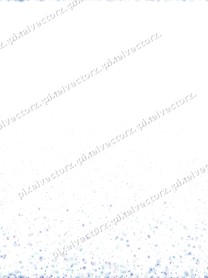 Nahtloser Glitzeraufstieg in Blau und Türkis auf transparentem Grund