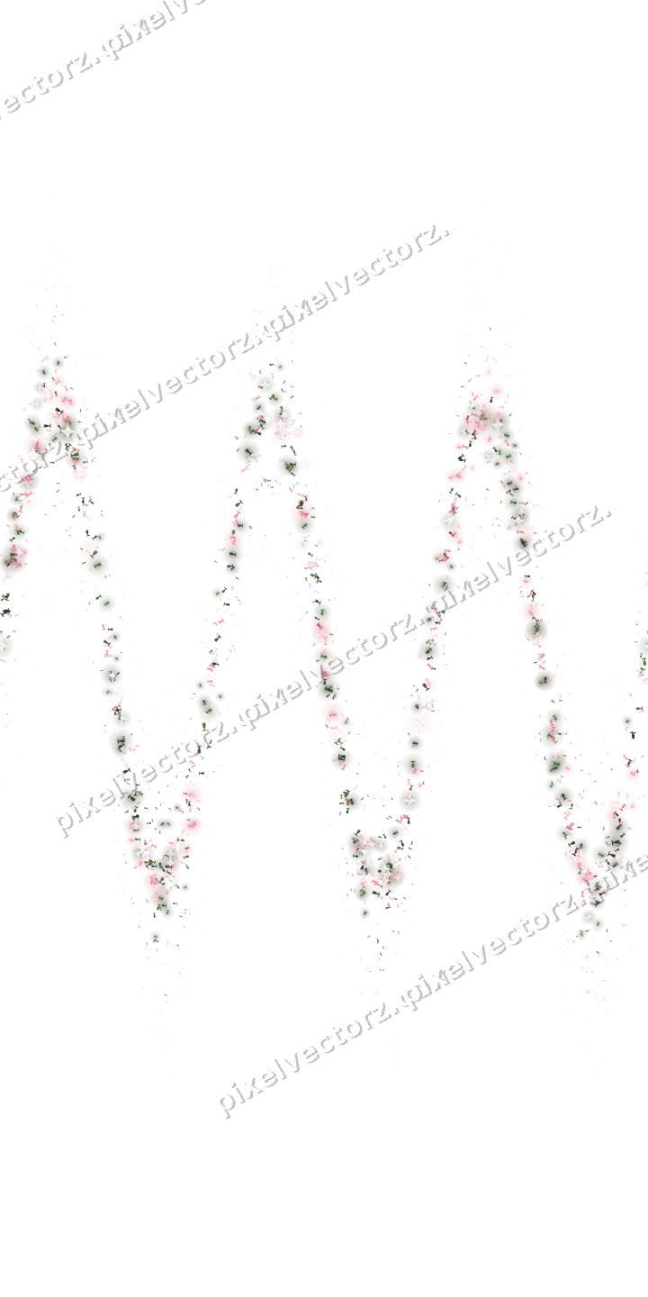 Nahtlose Glitzerwelle aus Sektgläsern in Rosa auf transparentem Grund