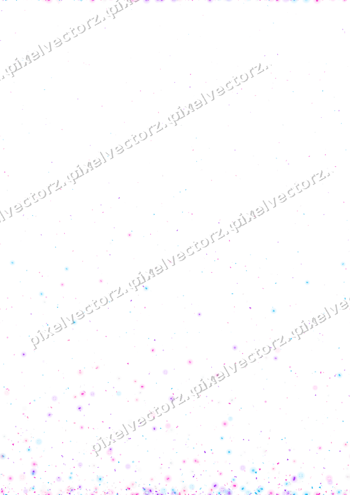 Nahtloser Glitzeraufstieg in Magenta auf transparentem Grund