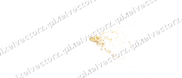 Nahtloser Glitzerfächer auf transparentem Grund