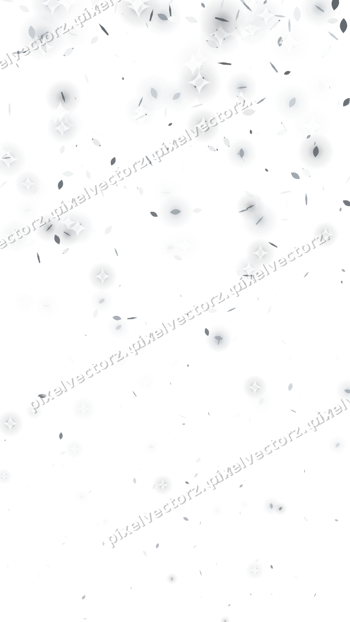 Glitzerregen aus Tropfen und Splittern auf transparentem Grund