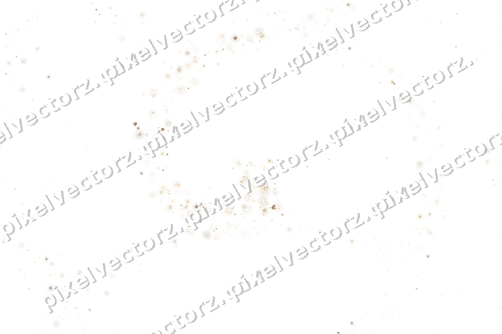 Nahtlose Glitzerspirale in Bernstein auf transparentem Grund