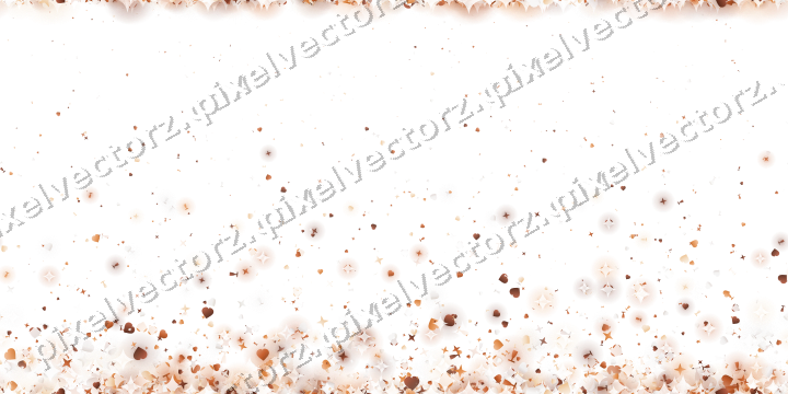 Nahtloser Glitzeraufstieg auf transparentem Grund