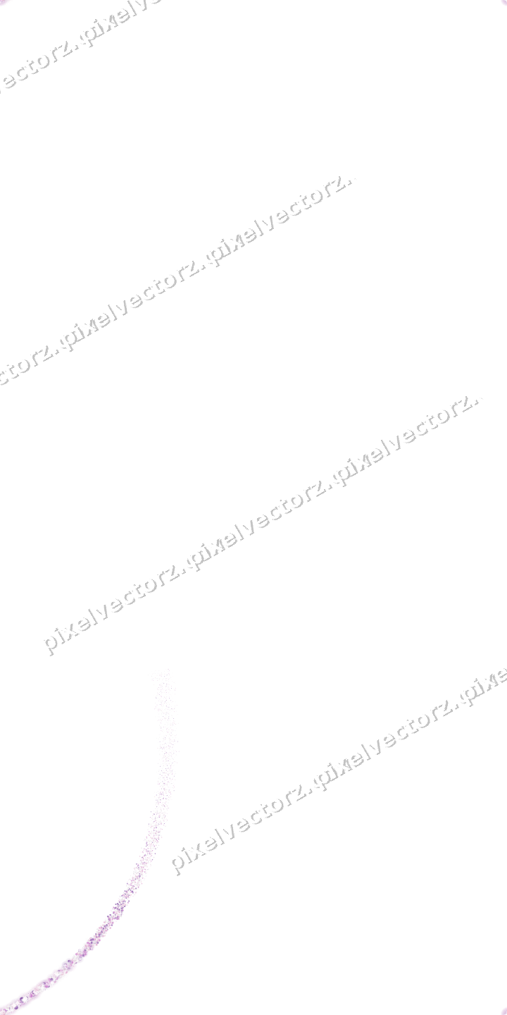 Nahtloser Sternenschweif in Magenta auf transparentem Grund