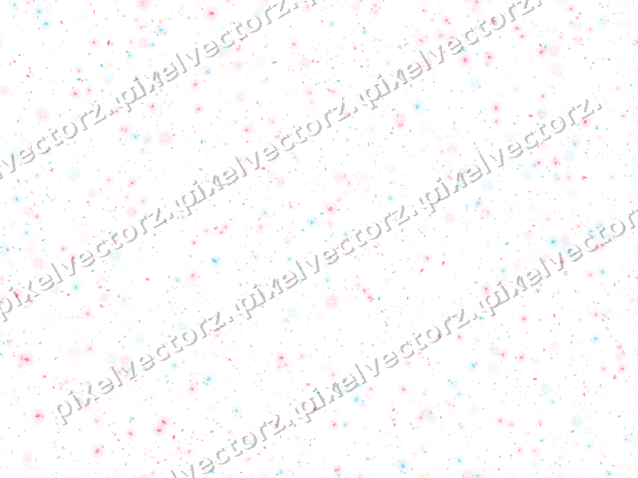 Nahtlose Glitzerstreuung in Rosa und Türkis auf transparentem Grund