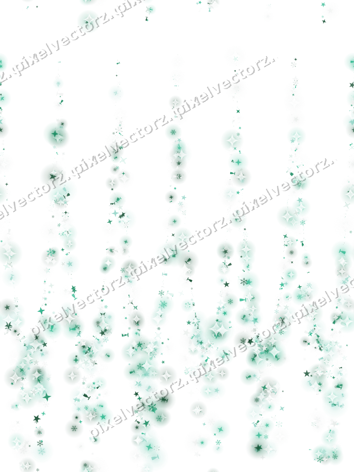 Nahtlose Glitzergirlande auf transparentem Grund