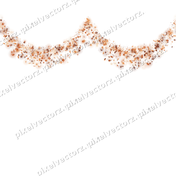 Nahtlose Glitzergirlande auf transparentem Grund