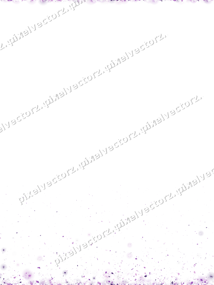 Nahtloser Glitzeraufstieg in Violett auf transparentem Grund