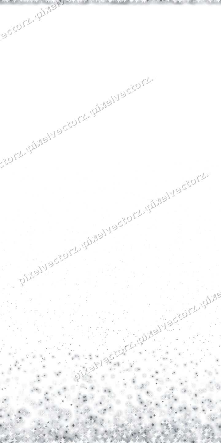 Nahtloser Glitzeraufstieg aus Sternen auf transparentem Grund