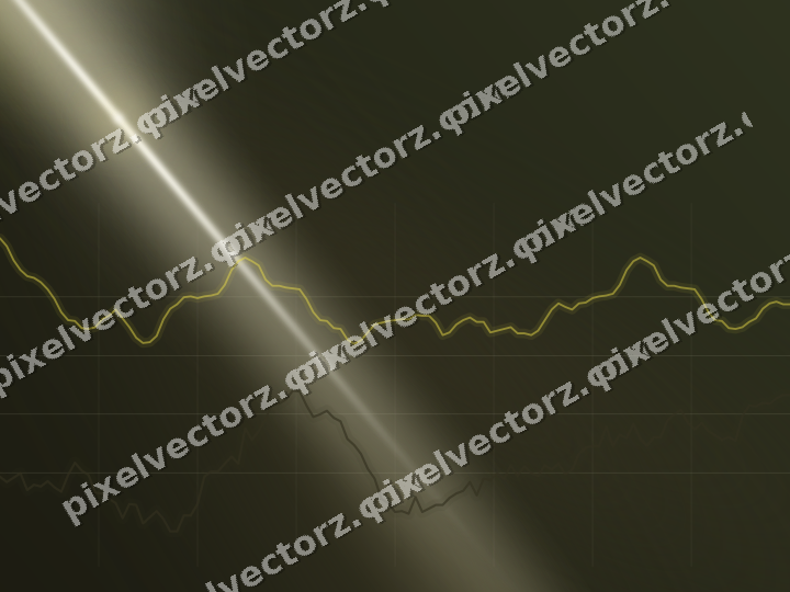 Leuchtender Neon Diagramm Hintergrund in Dunkelbernstein und Gelb