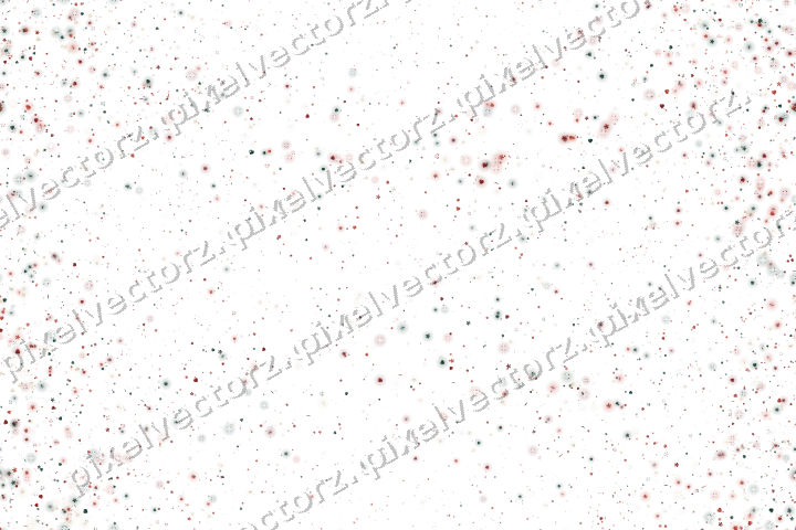 Nahtloser Glitzerkranz aus Herzen und Blüten auf transparentem Grund