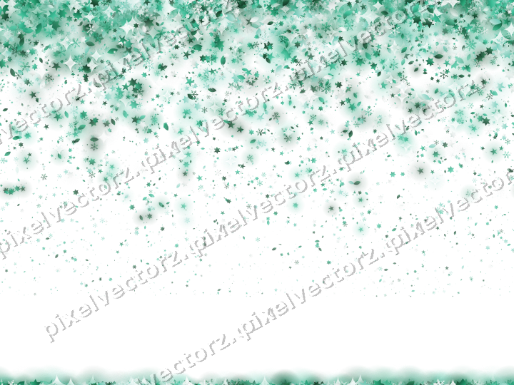 Nahtloser Glitzerregen auf transparentem Grund