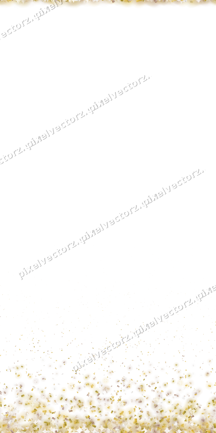 Nahtloser Glitzeraufstieg in Bernstein auf transparentem Grund