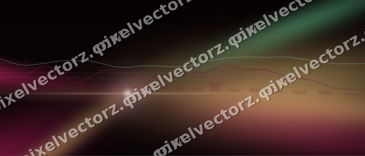 Leuchtender Neon Diagramm Hintergrund in Rosa und Grün