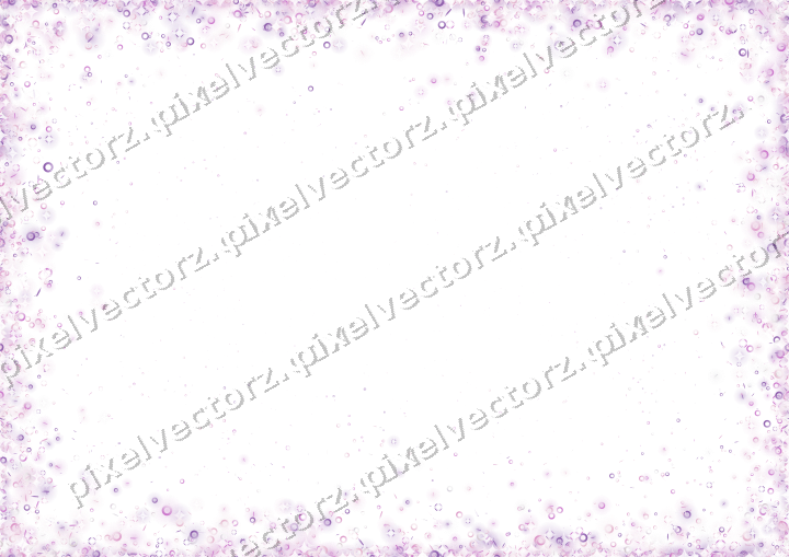 Nahtlose Glitzervignette in Magenta auf transparentem Grund