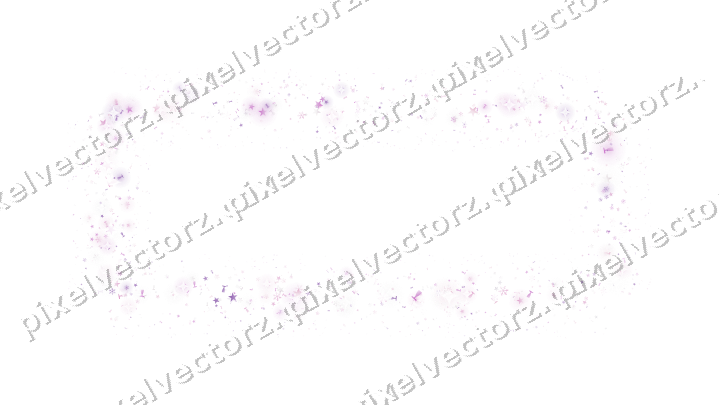 Nahtloser Glitzerrahmen in Magenta und Violett auf transparentem Grund