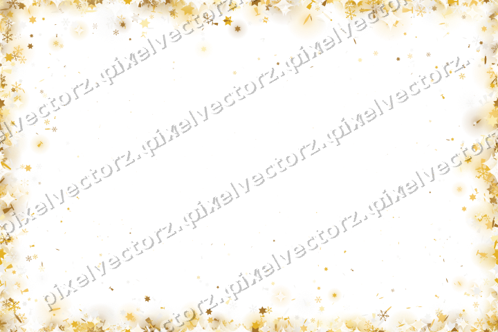 Nahtlose Glitzervignette auf transparentem Grund