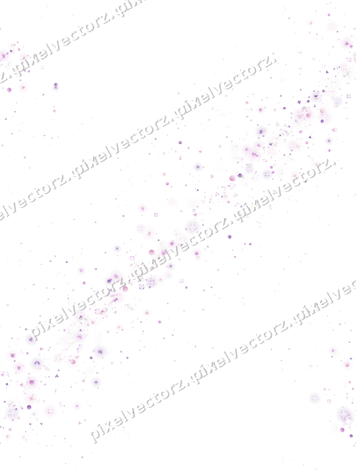 Nahtloses Glitzerband in Magenta und Violett auf transparentem Grund