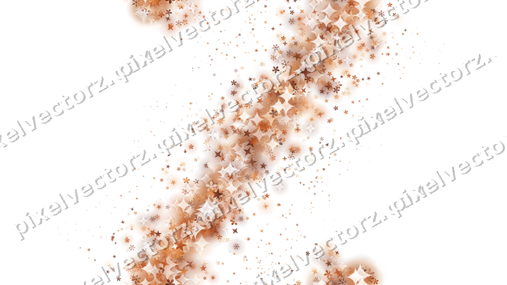 Nahtloses Glitzerband auf transparentem Grund