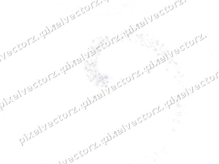 Nahtlose Glitzerspirale in Blassrosa auf transparentem Grund
