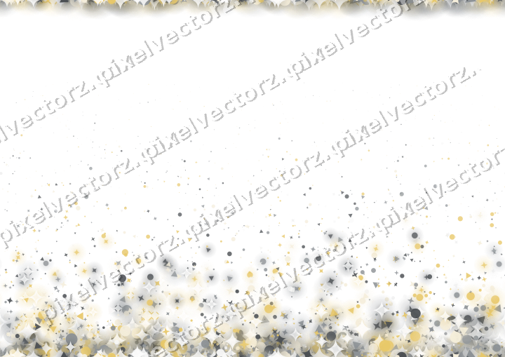 Nahtloser Glitzeraufstieg in Bernstein auf transparentem Grund