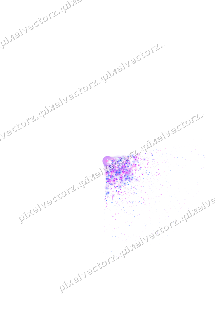 Nahtloser Glitzerfächer aus Sternen und Blüten auf transparentem Grund