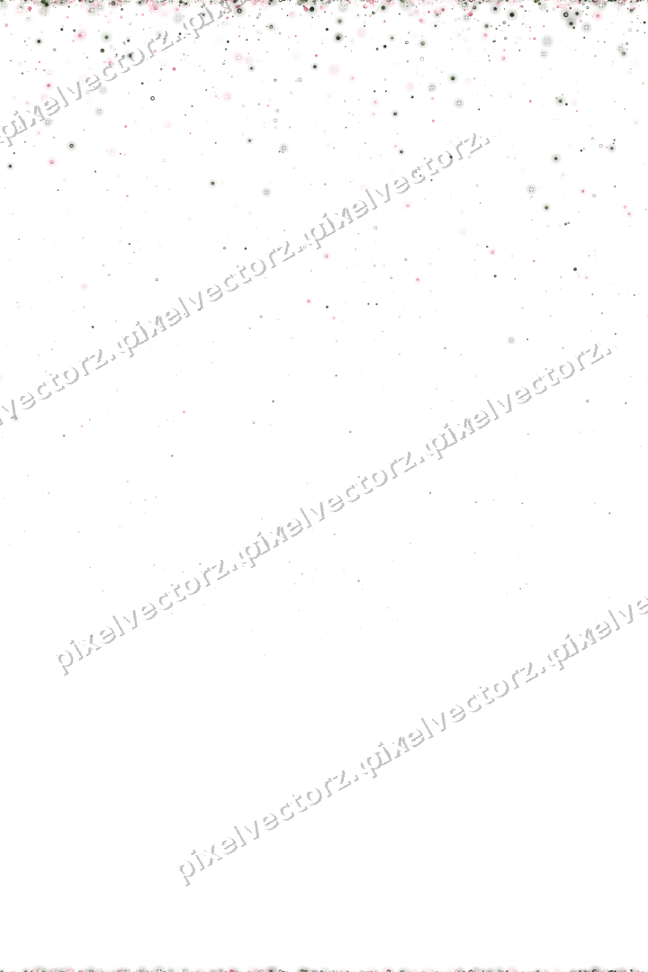 Nahtloser Glitzerregen aus Sternen und Punkten auf transparentem Grund