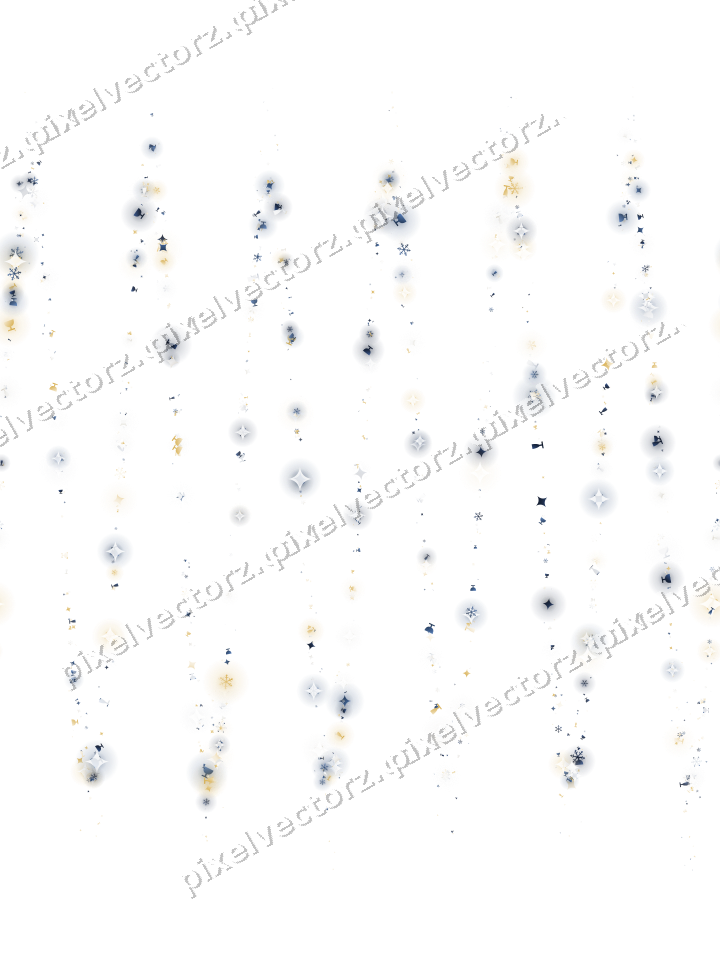 Nahtlose Glitzerwelle in Dunkelblau auf transparentem Grund