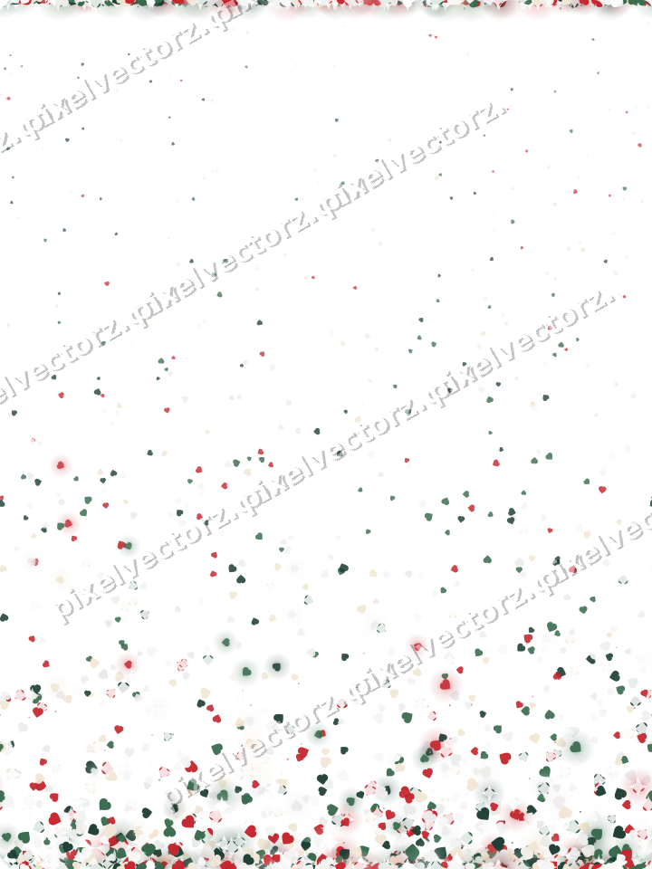 Nahtloser Glitzeraufstieg aus Herzen auf transparentem Grund