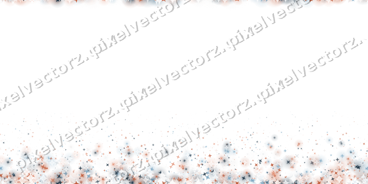 Nahtloser Glitzeraufstieg aus Sternen auf transparentem Grund