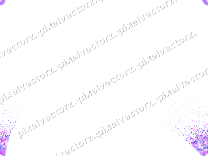 Nahtloser Glitzerfächer in Violett und Blau auf transparentem Grund
