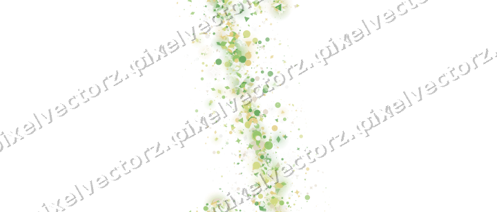 Nahtloses Glitzerband aus Funken und Punkten auf transparentem Grund