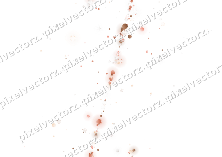 Nahtloses Glitzerband aus Herzen und Blüten auf transparentem Grund