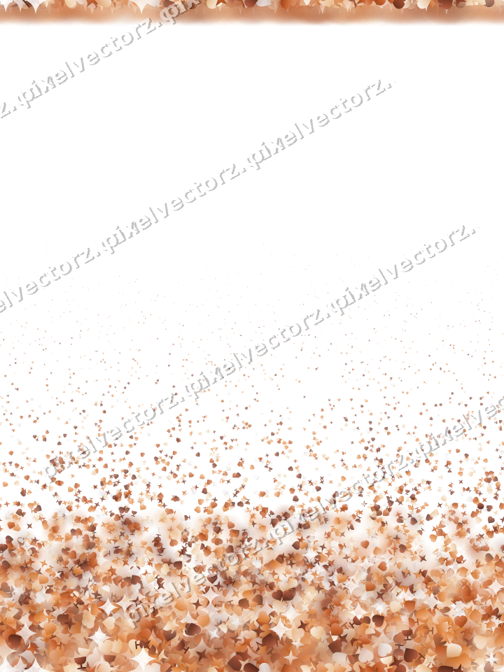 Nahtloser Glitzeraufstieg auf transparentem Grund