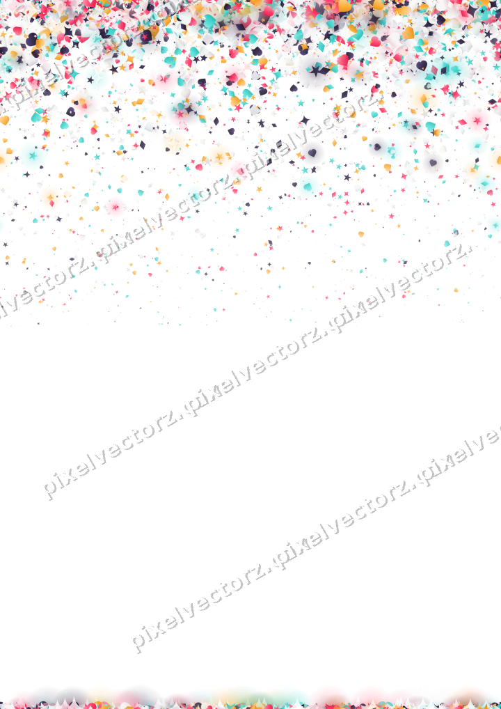 Nahtloser Glitzerregen aus Sternen und Funken auf transparentem Grund