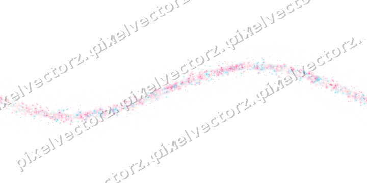 Nahtlose Glitzerwelle aus Sternen und Rauten auf transparentem Grund