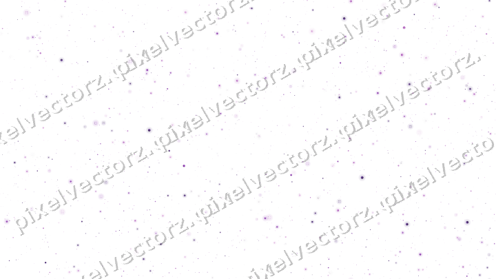 Nahtlose Glitzerstreuung in Violett auf transparentem Grund