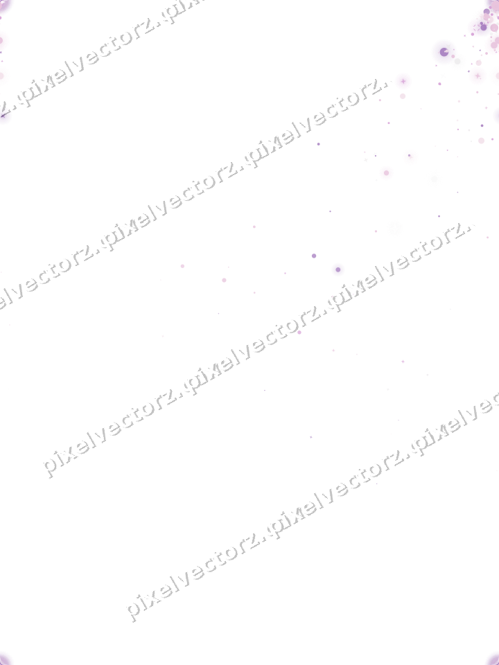 Nahtloser Glitzerfächer in Magenta und Violett auf transparentem Grund