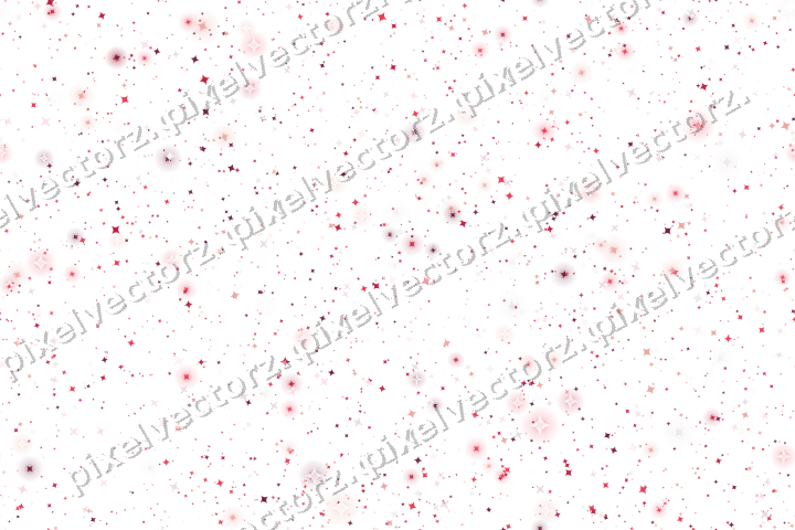 Nahtlose Glitzerstreuung aus Funken in Rosa auf transparentem Grund