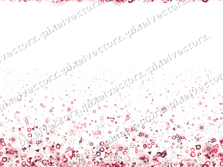 Nahtloser Glitzeraufstieg in Rosa und Rot auf transparentem Grund